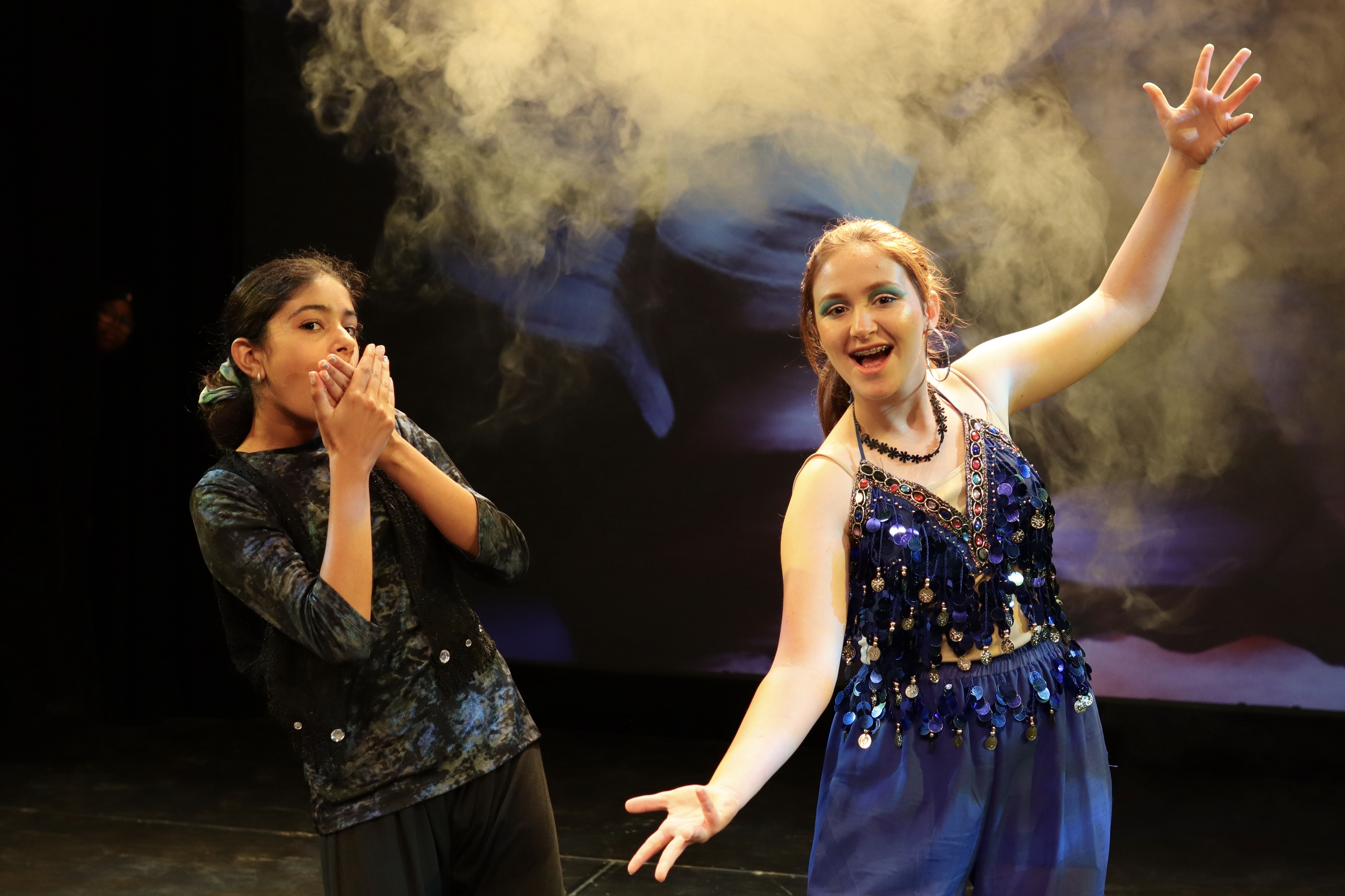 Musical Theatre students performing at SYNERGY Performing Arts Academy Brampton