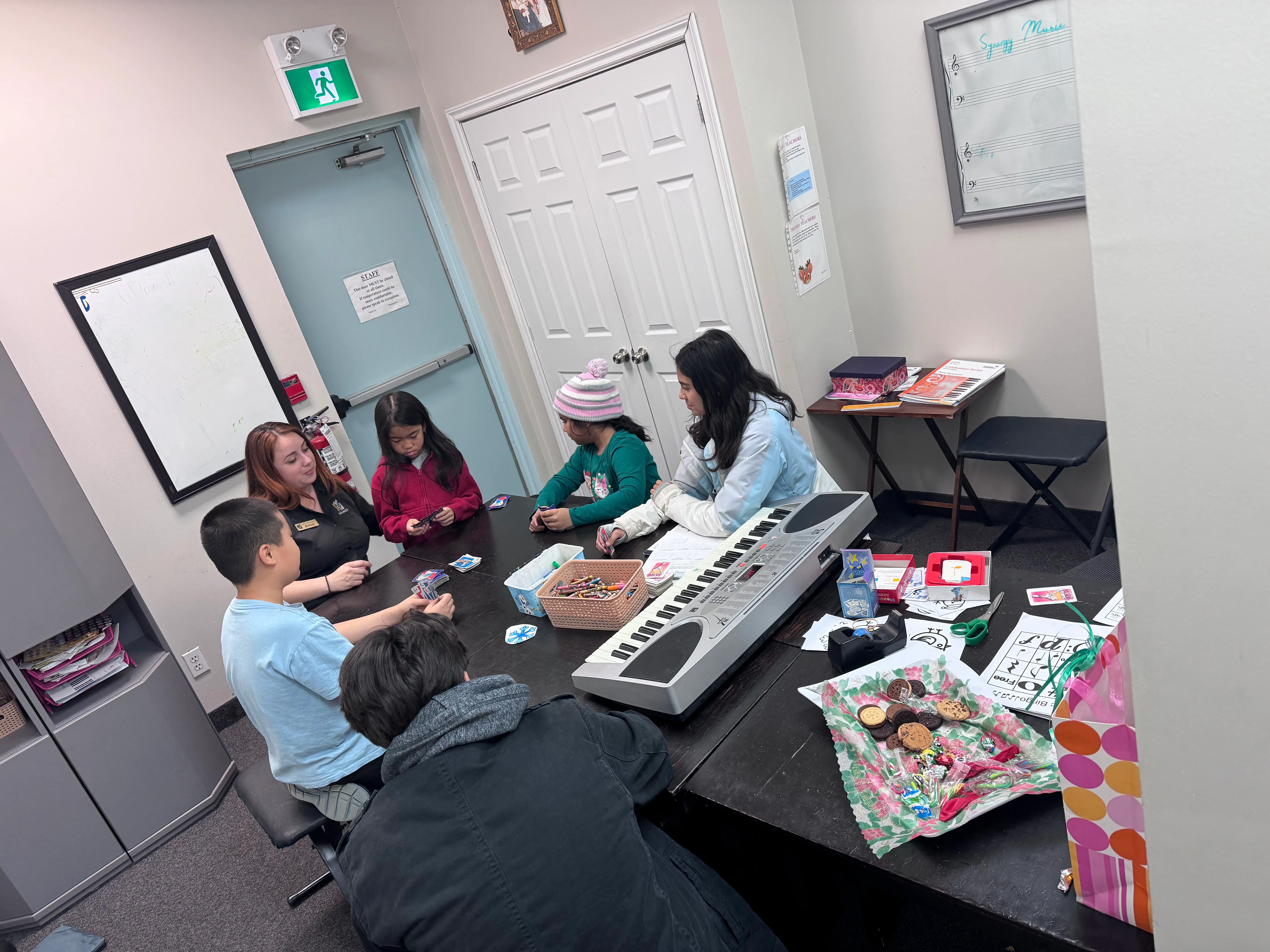 Group Class in Summer Camp at Synergy Music Academy