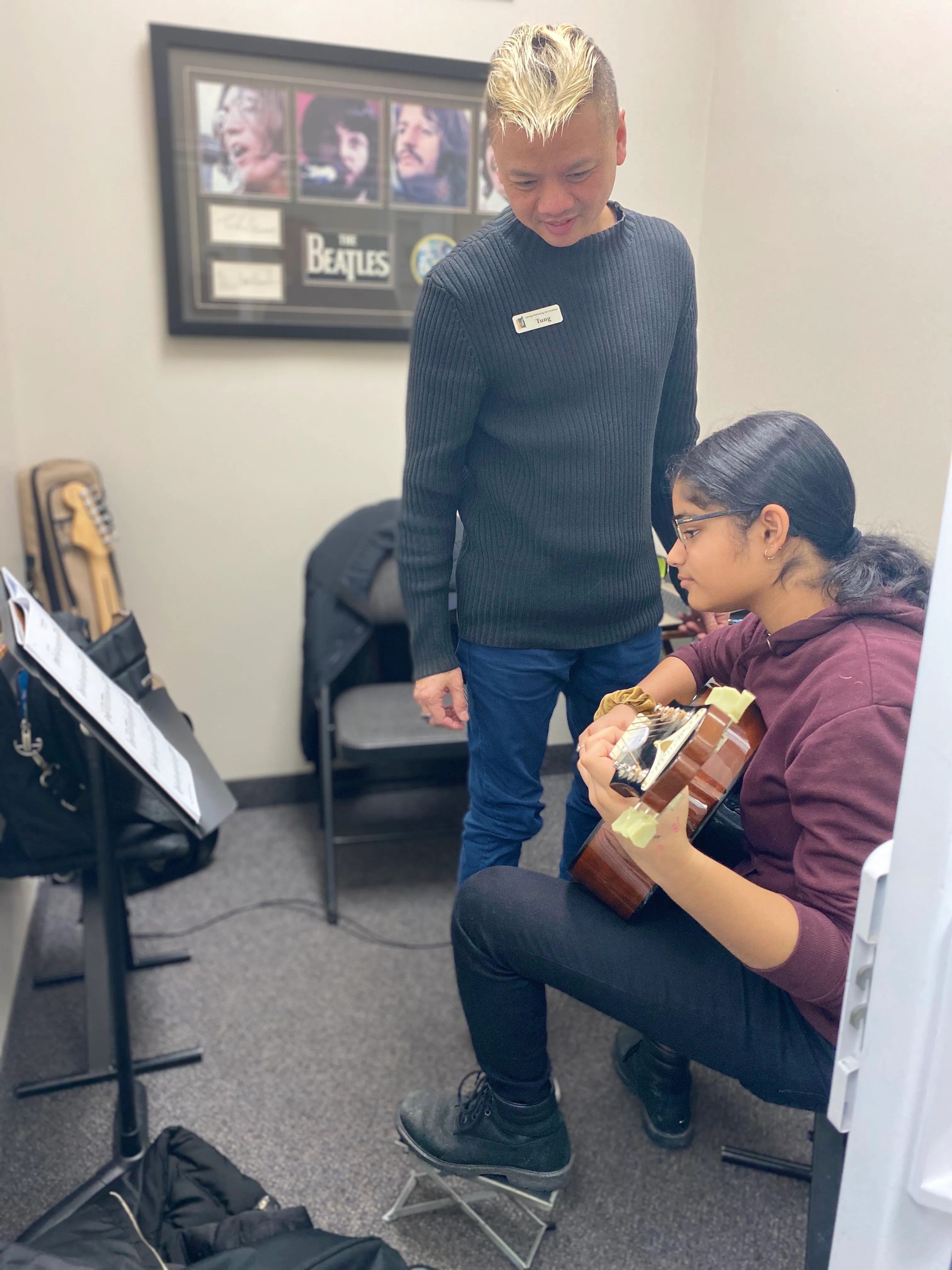 RCM guitar lessons at SYNERGY